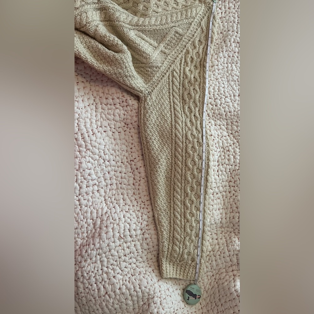 Irish Knit Fisherman Sweater Vintage 1985 - Picture 10 of 16